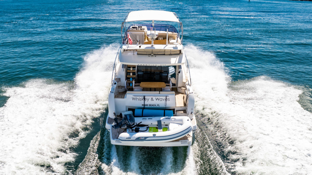 52ft Prestige 500 Fly Whiskey and Waves 18